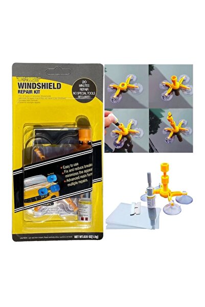 OEM Kit de reparare a parbrizului auto pentru crăpături, zgârieturi și ciobiri