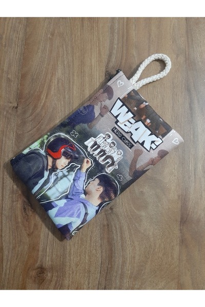 OWLBAG COMPANY OWL BAG Weak Hero - Suport stilou cu model Si eun și Suho - portofel
