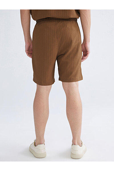 LC Waikiki Ανδρικό σορτς καφέ άνετο και άνετο