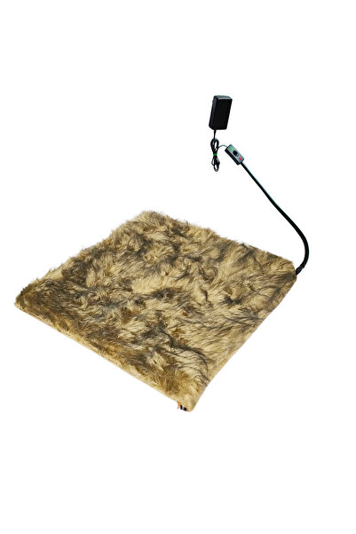 POWERTEC Isıtıcılı Kedi Köpek Minderi Kedi Isıtıcı Minder Isıtmalı kedi minderi 12VOLT 45X45CMX4CM