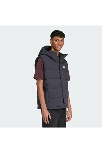 adidas JN2118 Helionic CLIMAWARM Hooded Down Erkek Yelek