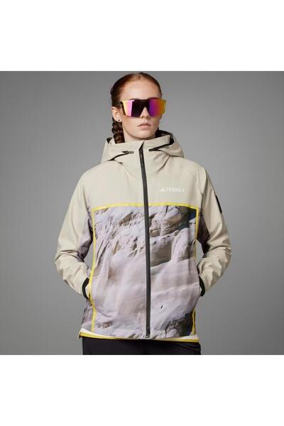 adidas Terrex National Geographic Rain.Rdy Kadın Rüzgarlık