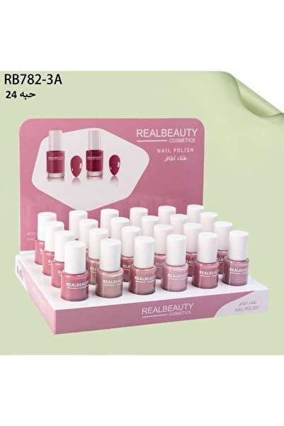real beauty اثنا عشر طلاء أظافر Real Beauty (24 قطعة)