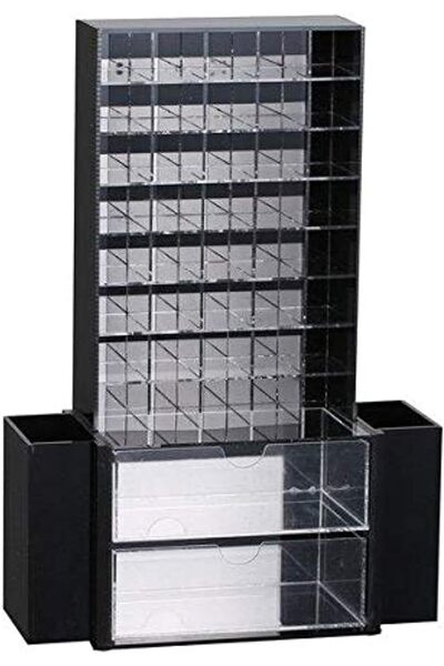Other Large Acrylic Makeup Organizer Holder Cosmetic Lipstick & Compact Tower