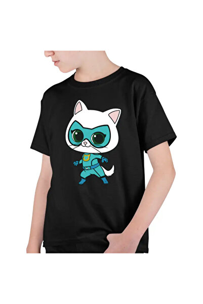 OEM Tricou Copii Baieti Super Pisicute Bitsy SuperKitties