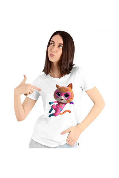 OEM Tricou Femei Super Pisicute Ginny SuperKitties