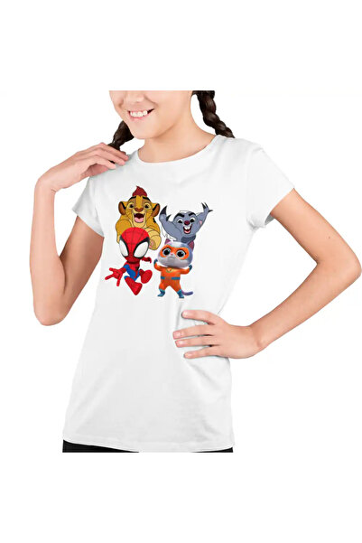 OEM Tricou Copii Fete Garda Felina Paienjenel Super Pisicute