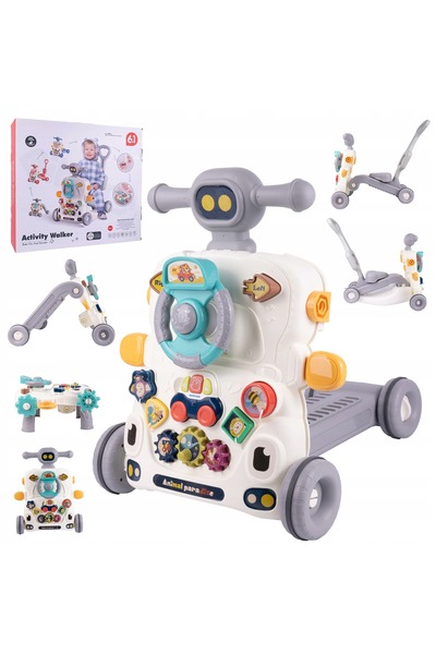 WePro Store 6-в-1 Бебешка проходилка и предходна проходилка, люлееща се, трот...