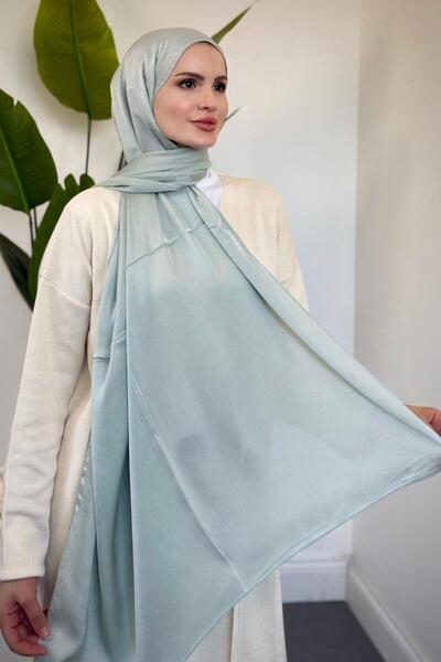 MERVEN AKYÜZ Jan Jan Abiye Şal Mint