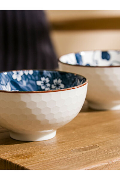 LC Waikiki Timeless Recommendations from Timeless Store |   Floral Ceramic Bowl Set of 2