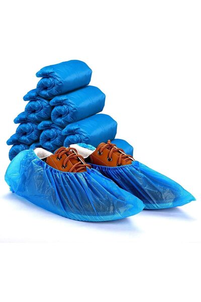 Kinmed 100 قطعة أغطية حذاء يمكن التخلص منها، مقاومة للماء والغبار