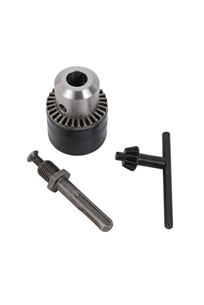 Lawazim Chuck Key Set 3pcs - 1.5-13mm Drill Chuck with SDS Plus Adapter & 10mm Chuck Key