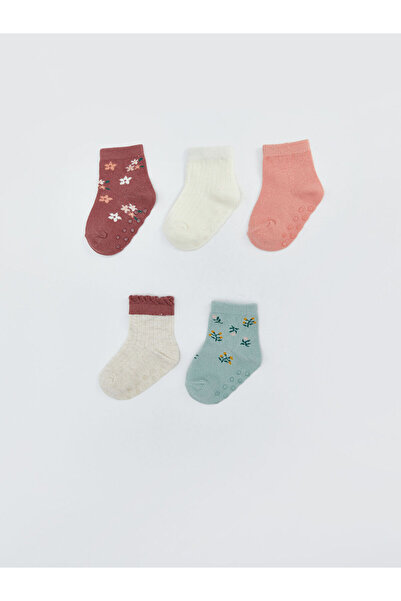 LC Waikiki Lcw Kids Printed Girls' Socks 5-Pack (W5)