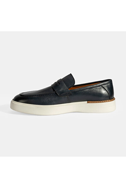 Desa Erkek Lacivert Deri Loafer