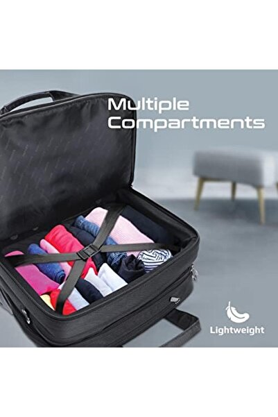 Promate حقيبة كمبيوتر محمول بعجلات، مقاومة للماء، حقيبة كمبيوتر محمول مقاس 16 بوصة مع حزام كتف، عجلات متينة