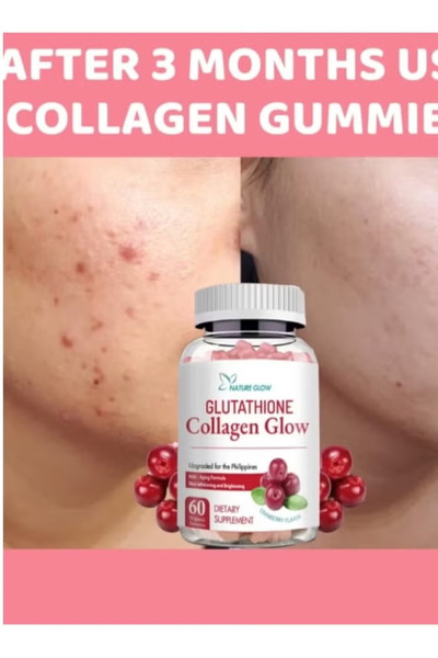 NATUREGLOW توهج الطبيعة الجلوتاثيون الكولاجين توهج التوت البري