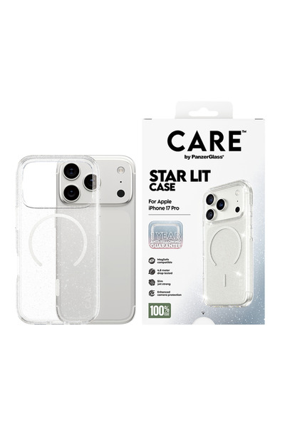 Panzer Glass CARE Flagship Case Urban Explorer Star Lit Wihte MagSafe iPhone ...
