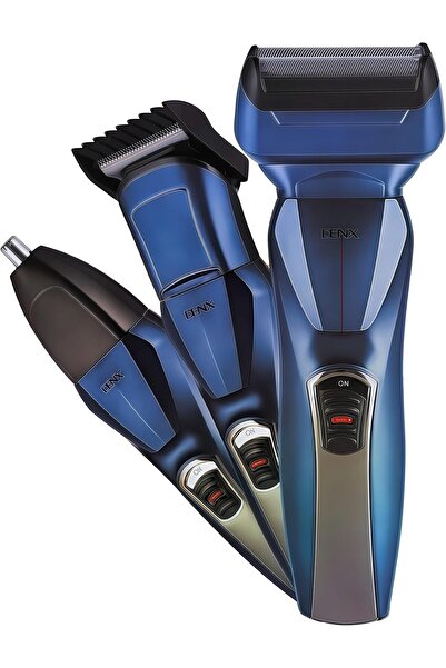 Denx 3-in-1 Hair Trimmer for Men, Beard Trimmer, Nose Hair Trimmer, Face & Body Grooming Kit, Waterp