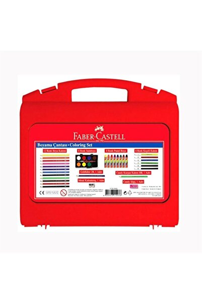 Faber Castell Faber-Castell Boyama Çantası Seti 38 Parça