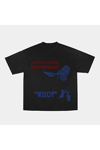 StartMore أسود للجنسين مقاس كبير Dtf