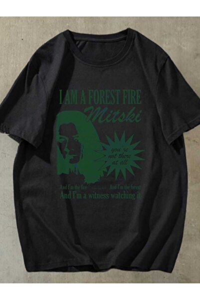 StartMore Black Mitski Oversize Unisex