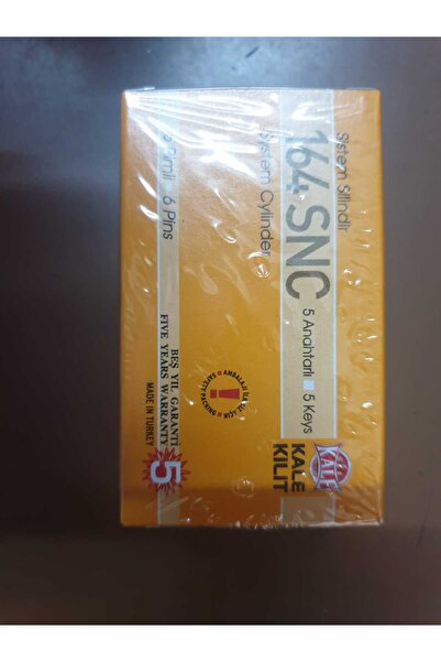 KALE Bilyalı Barel ( Kilit Göbeği) 5 Anahtarlı 164SNC