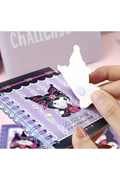 MODA Snario for Kuromi Striped Notebook