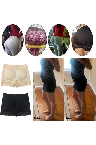 Other Butt Lifter Pants Women Shaper Padded Butt Lifter Panty Butt Hip Enhancer Fake Hip Shapewear Underwe