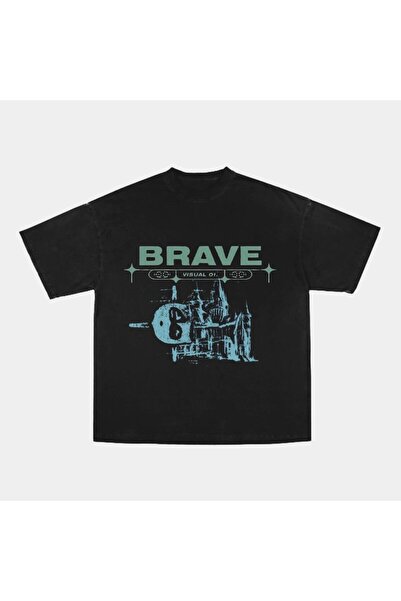 StartMore أسود للجنسين مقاس كبير Dtf