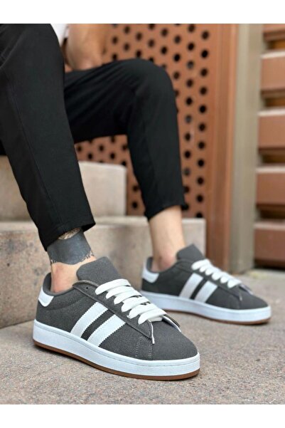 BPM BA0235 Pantofi casual pentru bărbați, afumati, cu două dungi BOA