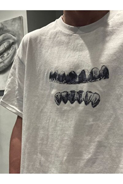 StartMore طباعة Dtf كبيرة الحجم باللون الأبيض للجنسين