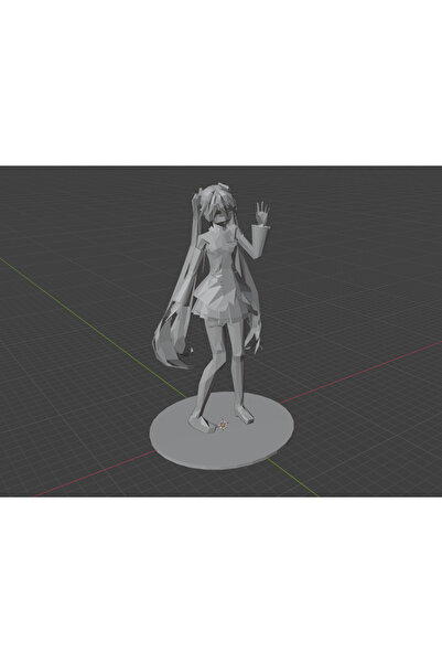 dokulabs Düşük Poli Hatsune Miku