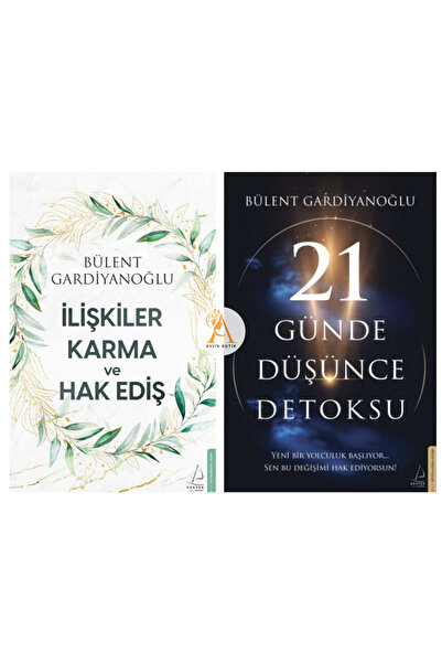 Destek Yayınları İlişkiler Karma ve Hak Ediş/21 Günde Düşünce Detoksu/2 Kitap...