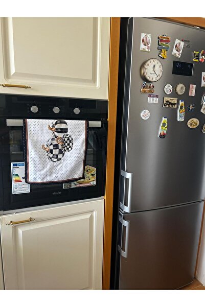 THEMODERNHANE Dekoratif Desenli Mutfak havlusu 35 x 50 Pamuklu yıkanabilir te...