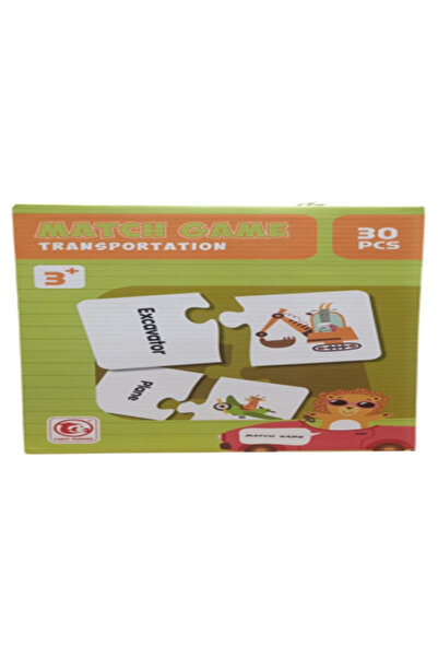 Family Center ألغاز مطابقة - النقل 30 قطعة 22-88689