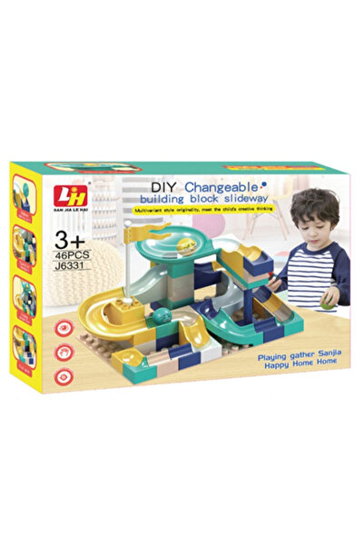 Family Center انزلاق مكعبات البناء 46 قطعة 22-2316131