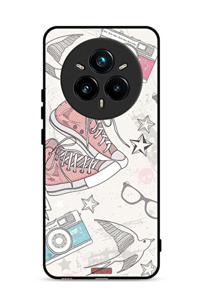 Tolwak غطاء حماية لهاتف Realme 14 Pro Plus 5G، حذاء قماشي وفن كاميرا