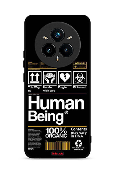 Tolwak Realme 14 Pro Plus 5G Protective Case Cover Human Being Sticker