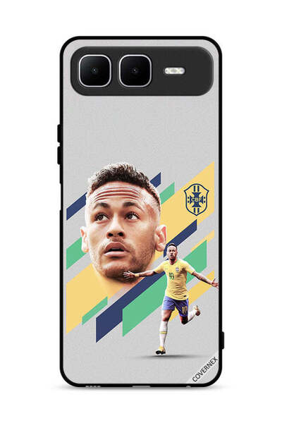 Covernex غطاء حماية لهاتف إنفينيكس سمارت ١٠ بلس برسومات نيمار