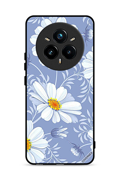 Covernex غطاء حماية لهاتف Realme 14 Pro Plus 5G بطبعة زهور متفتحة