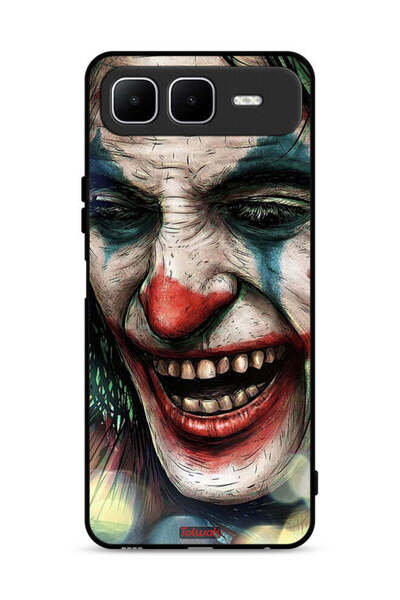 Tolwak غطاء حماية لهاتف إنفينيكس سمارت 10 بلس بطبعة وجه الجوكر الضاحك