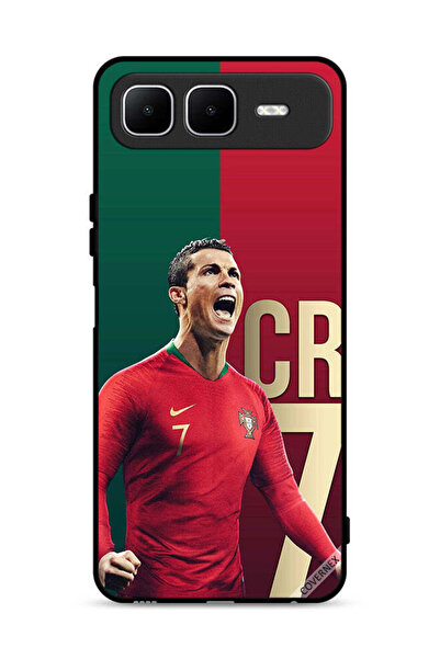 Covernex غطاء حماية لهاتف Infinix Smart 10 Plus، مجموعة كريستيانو رونالدو لفر...