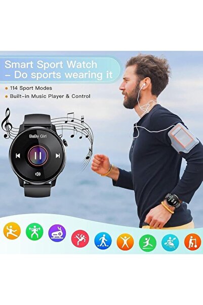 Generic Smartwatch Oteeto Watch 4 with 1.43-inch AMOLED Display and Two Straps