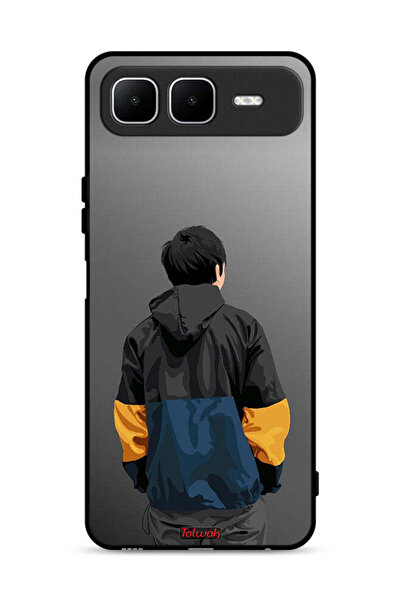 Tolwak غطاء حماية لهاتف إنفينيكس سمارت ١٠ بلس، صورة فنية لولد