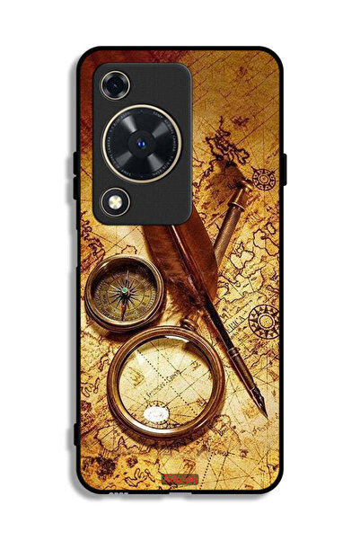 Tolwak غطاء حماية بتصميم بوصلة عتيقة من هواوي نوفا Y63