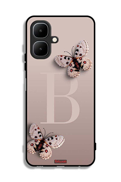 Tolwak غطاء حماية لهاتف إنفينيكس سمارت 10 بنقشة فراشات