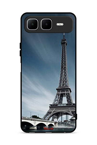 Tolwak غطاء حماية لهاتف إنفينيكس سمارت ١٠ بلس بتصميم برج إيفل