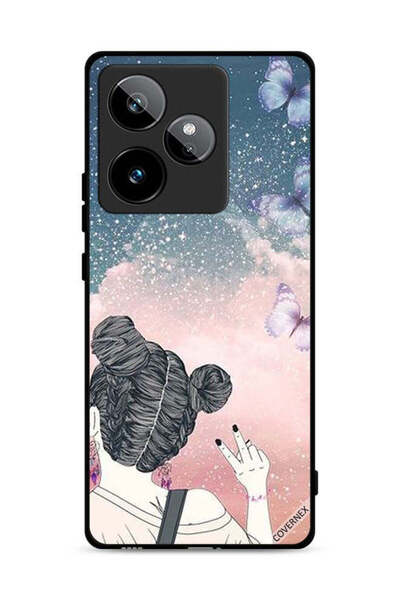 Covernex Realme GT 7 5G Protective Case Cover Making Victory Sign Art