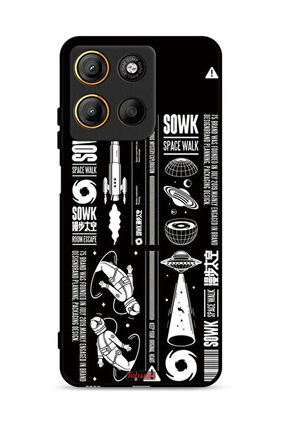 Tolwak غطاء حماية موتورولا موتو جي 15 - ملصق سوك سبيس ووك