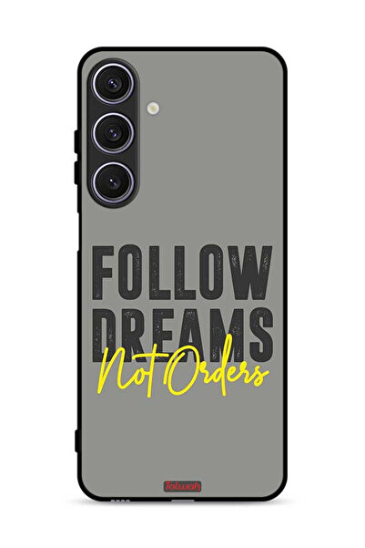 Tolwak غطاء حماية لهاتف سامسونج جالكسي A17 - اتبع الأحلام وليس الأوامر